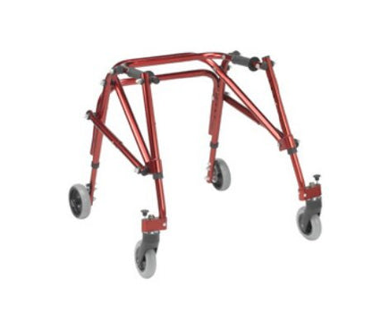 Posterior Walker with Wheels Adjustable