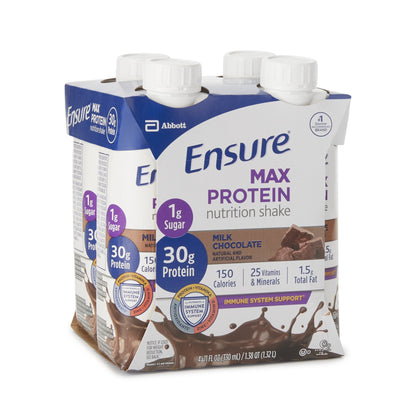 Ensure Max Protein Milk Chocolate Oral Nutritional Supplement 11 oz Reclosable Carton