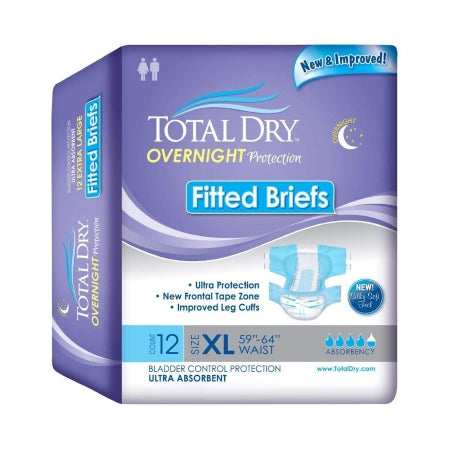 Unisex Adult Incontinence Brief Total Dry