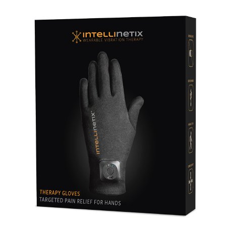 Vibration Therapy Glove Intellinetix Left and Right Hand