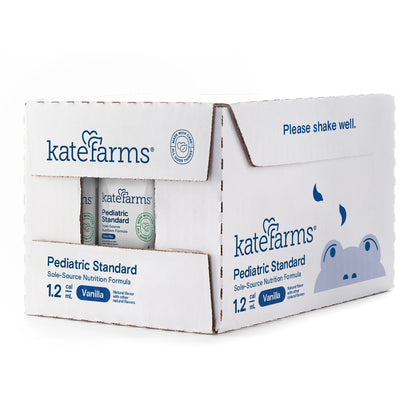Kate Farms Pediatric Standard 1.2 Pediatric Oral Supplement Vanilla 8.45 oz Carton