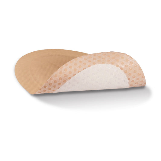 Eclypse Border Oval Super Absorbent Dressing 6 x 8 Inch Sterile – Silicone Bordered Wound Dressing