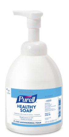 Antimicrobial Soap Purell Foaming 18 oz. Pump Bottle Unscented