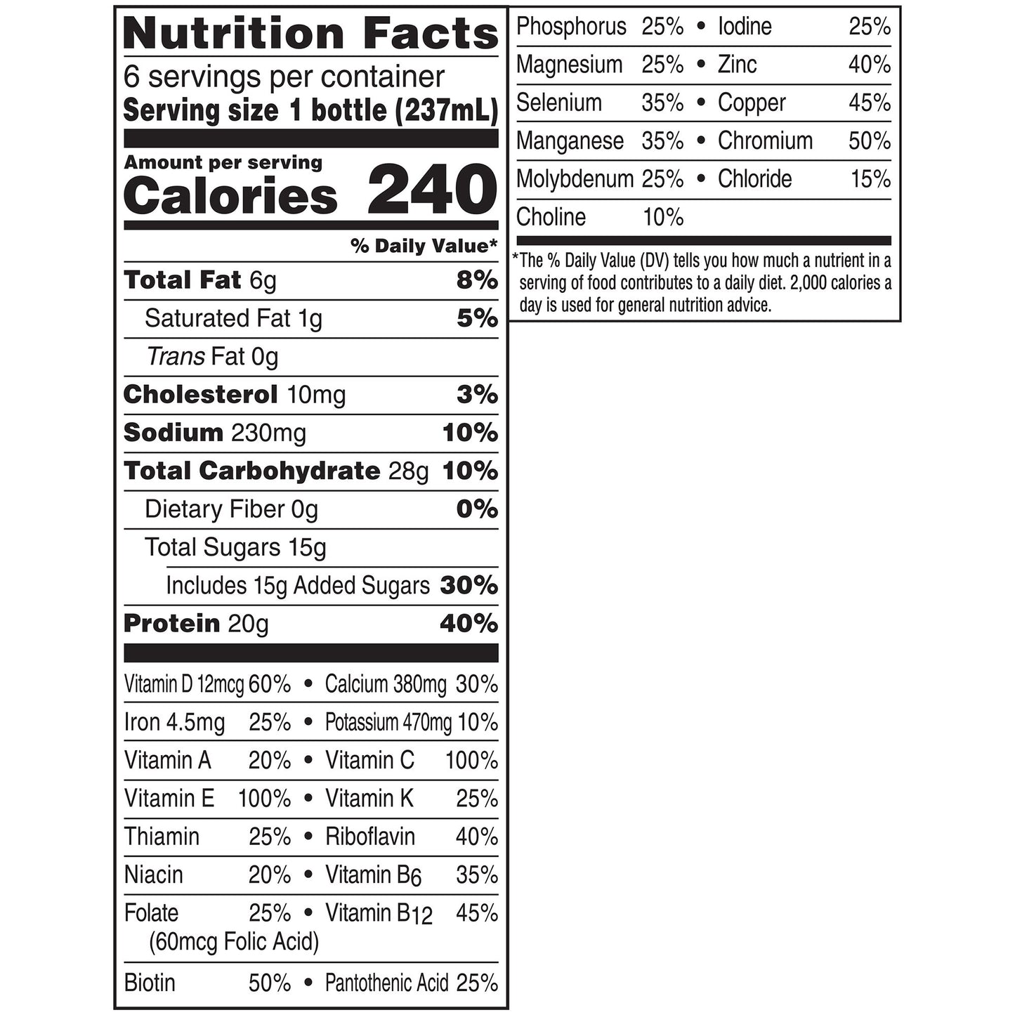 Boost High Protein Oral Nutritional Supplement Rich Chocolate 8 oz Bottle