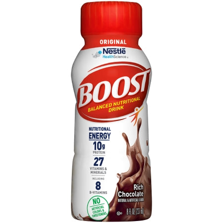 Boost Original Oral Nutritional Supplement Rich Chocolate 8 oz Bottle