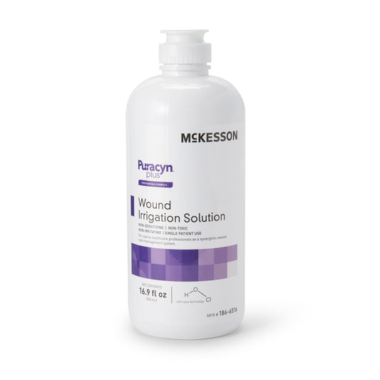 McKesson Puracyn Plus Professional Antimicrobial Wound Cleanser 16.9 oz Flip Top Bottle