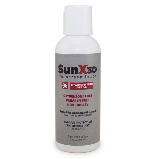 SunX 30+ SPF 30 Broad Spectrum Sunscreen Lotion 4 oz Bottle