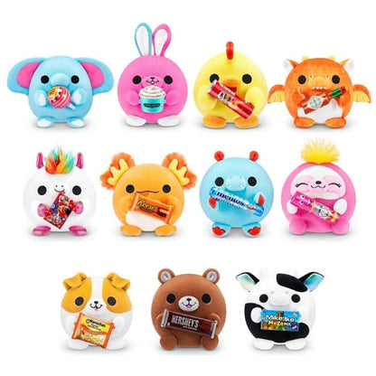 Snackles Mini Brands Small Plush Series 1 – Mystery Capsule Collectible by ZURU