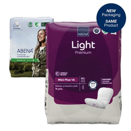 Bladder Control Pad Abena Light Length Light