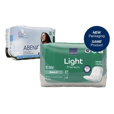 Bladder Control Pad Abena Light Length Light