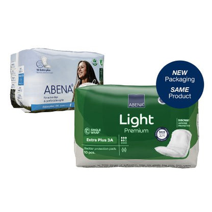 Bladder Control Pad Abena Light Length Moderate