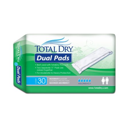 Incontinence Liner TotalDry 11 Inch