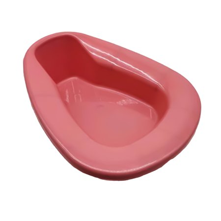 Stackable Mauve Bedpan - 2 Quart (1893 mL)