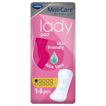 Molicare Premium Lady Bladder Control Pads – Light Absorbency, Breathable & Skin-Friendly Protection