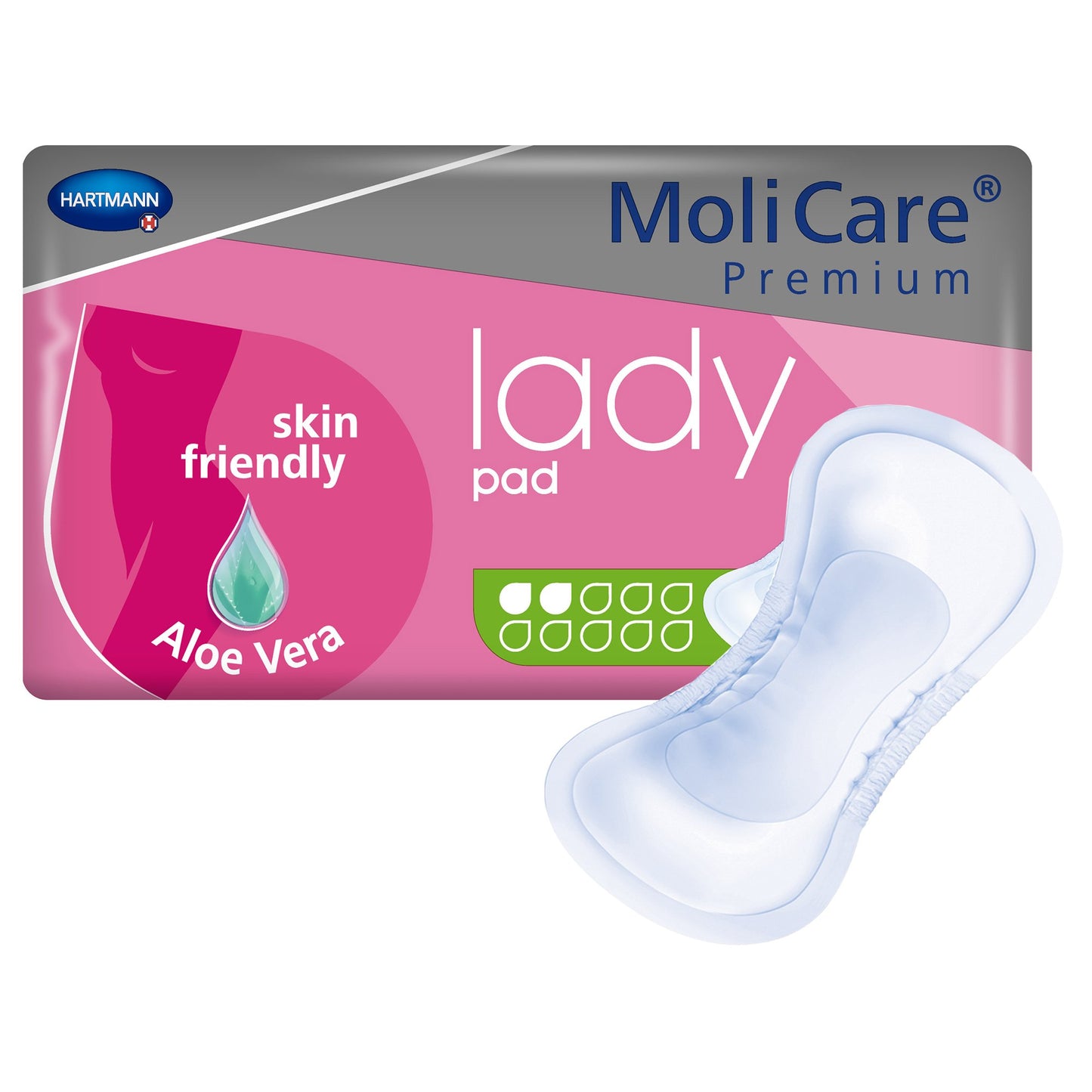 Molicare Premium Lady Bladder Control Pads – Light Absorbency, Breathable & Skin-Friendly Protection
