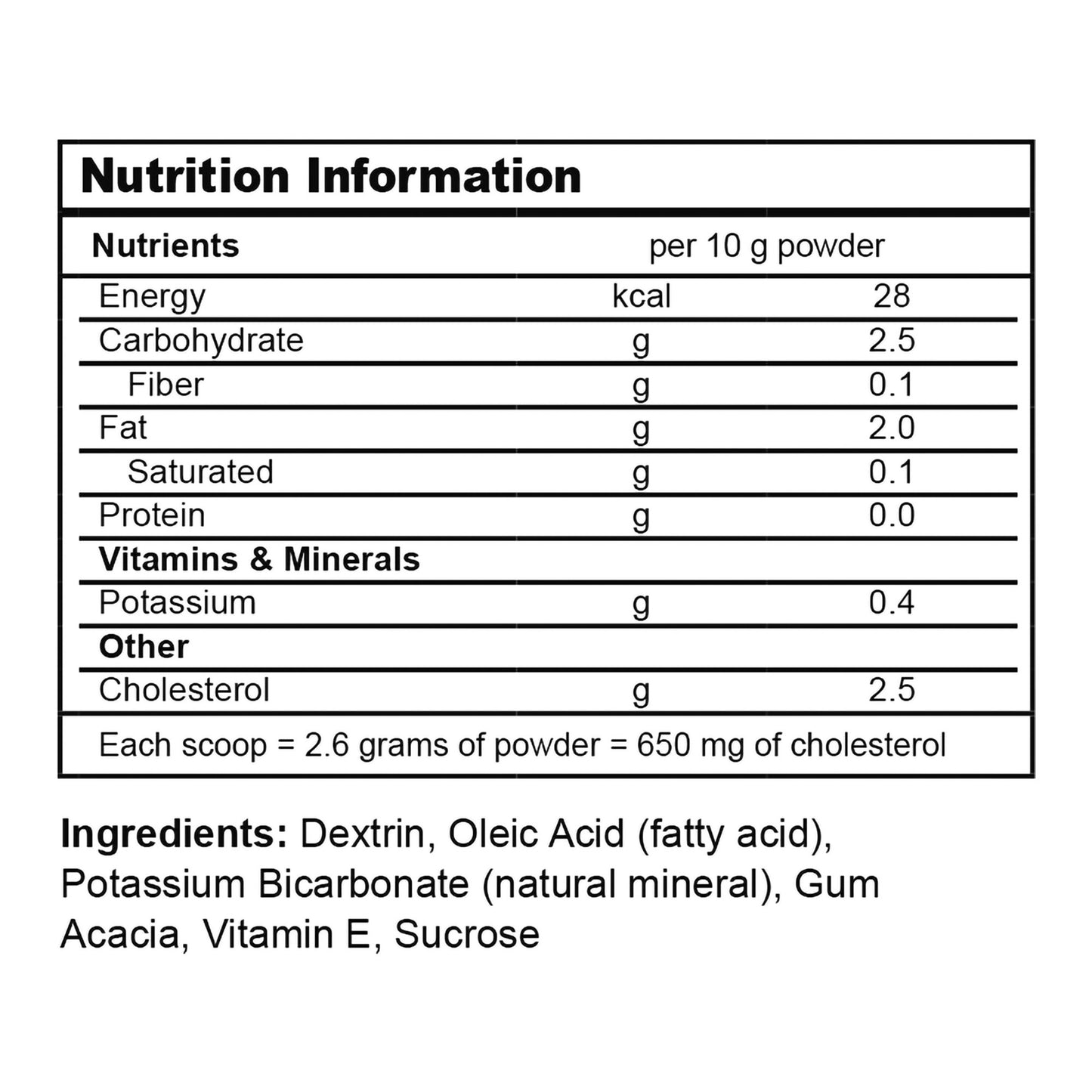 Cholextra t/f Unflavored Tube Feeding Formula Powder 110 g Jar