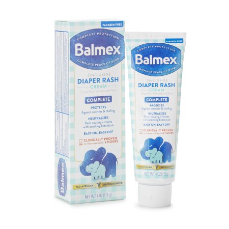 Diaper Rash Treatment Balmex 4 oz. Tube Scented Cream