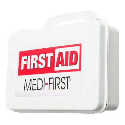 First Aid Kit Person Plastic Case, Refill, Medi-First