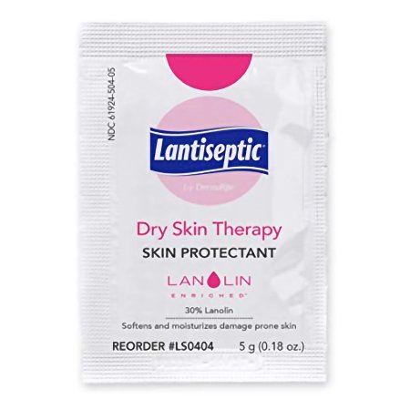 Skin Protectant Lantiseptic Dry Skin Therapy Individual Packet Lanolin Scent Cream