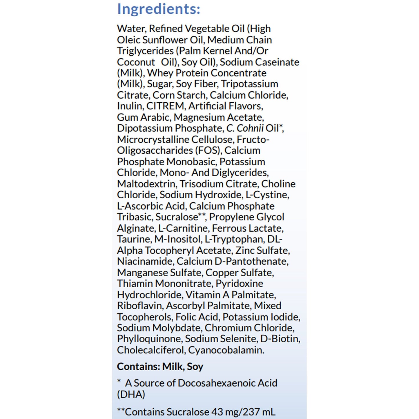KetoCal 2.5:1 LQ Vanilla Ketogenic Oral Supplement Liquid 8 oz Carton