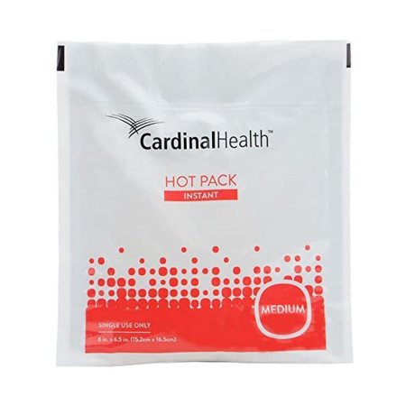 Instant Hot Pack Cardinal Health General Purpose Plastic / Sodium Thiosulfate Disposable