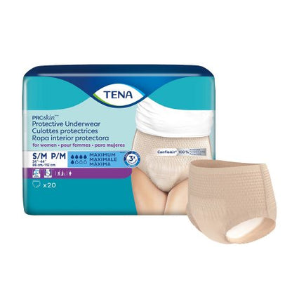 Female Adult Underwear TENA ProSkin Protective Pull On