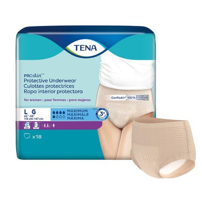 Female Adult Underwear TENA ProSkin Protective Pull On