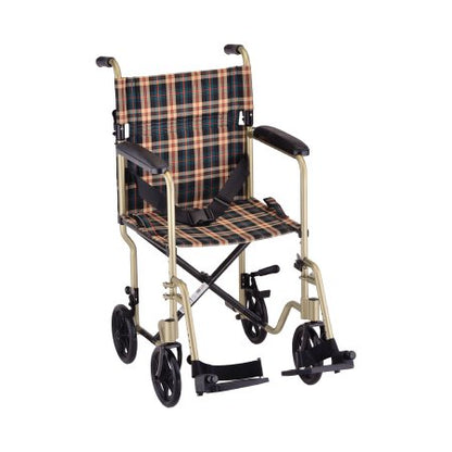 Transport Chair Nova 18 Inch Seat Width