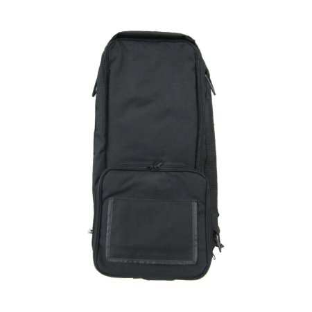 Feeding Pump Backpack McKesson 2 X 8 X 18 Inch, Black, Pump Pocket, Outside View Window, Solution Wrap, Support Straps