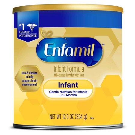 Infant Formula Enfamil Unflavored 12.5 oz. Can Powder Iron