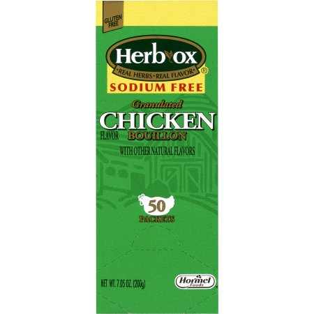 Instant Broth Herb-Ox Sodium Free Chicken Flavor Liquid