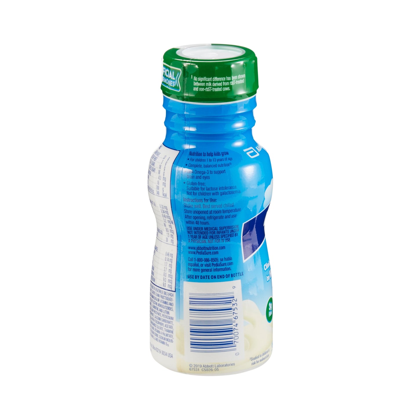 PediaSure Grow & Gain with Fiber Pediatric Oral Supplement Liquid 8 oz Vanilla