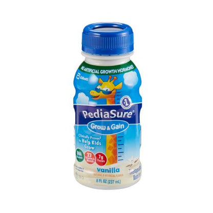 Pediatric Oral Supplement PediaSure Grow & Gain Shake Vanilla Flavor 8 oz. Bottle Liquid Calories