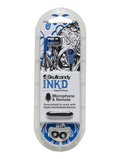 Skullcandy Ink’d 2.0 Wired In-Ear Headphones with Mic & Remote – Supreme Sound
