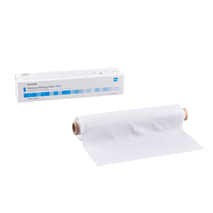 McKesson Silver Moisture-Wicking Fabric Roll 10 x 144 Inch Nonsterile