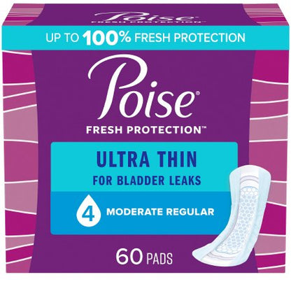 Bladder Control Pad Poise Fresh Protection