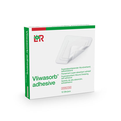 Vliwasorb Super Absorbent Dressing 6 x 8 Inch Rectangle – Sterile High-Exudate Dressing