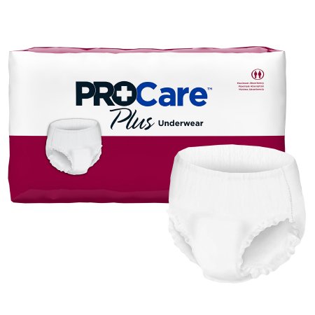 Underwear ProCare Plus Pull On with Tear Away Seams X-Large