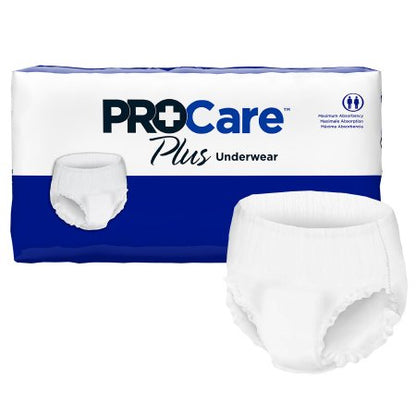 Underwear ProCare Plus Pull On with Tear Away Seams X-Large