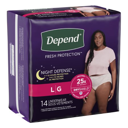 Female Adult Absorbent Underwear Depend Night