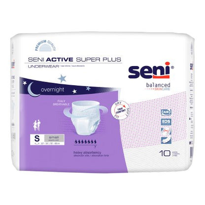 Absorbent Underwear Seni Active Super Plus Pull On with Tear Away