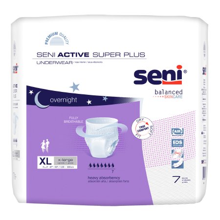 Absorbent Underwear Seni Active Super Plus Pull On with Tear Away