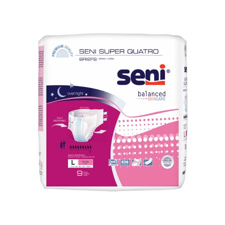 Brief Seni Super Quatro Regular Disposable Heavy Absorbency