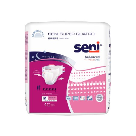 Brief Seni Super Quatro Regular Disposable Heavy Absorbency