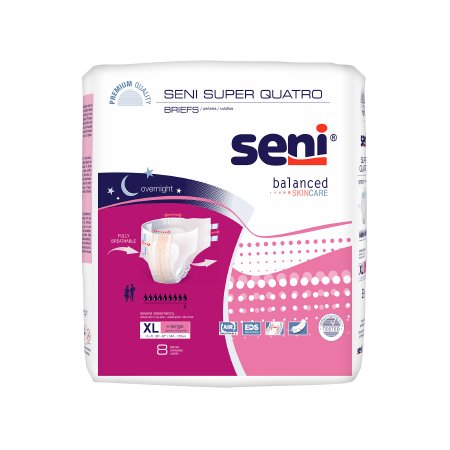 Brief Seni Super Quatro Regular Disposable Heavy Absorbency