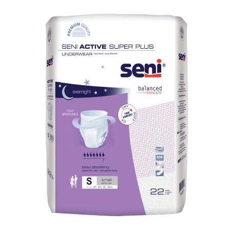 Underwear Seni Active Super Plus Pull On with Tear Away Seams Large