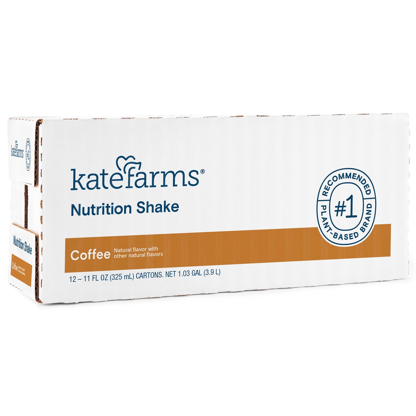 Kate Farms Nutrition Shake Coffee Flavor Liquid 11 oz Carton Plant-Based Supplement