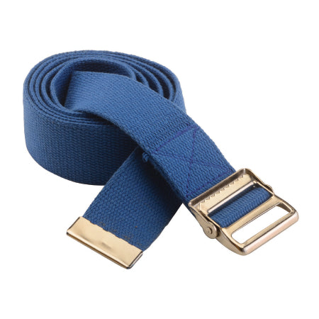 Gait Belt 52 Inch Length Blue Cotton