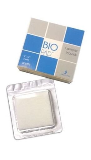BIOPAD Collagen Dressing 2 x 2 Inch Sterile Square Dressing