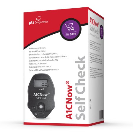 HbA1c Test Kit A1CNow Self Check HbA1c Test 4 Tests CLIA Waived PTS Diagnostics